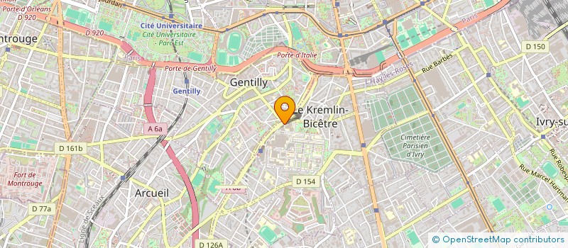 localisation de l'entreprise TUTORAT SANTE PARIS-SUD OU TSPS  LE KREMLIN-BICETRE