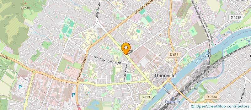 localisation de l'entreprise TUTORIA à THIONVILLE