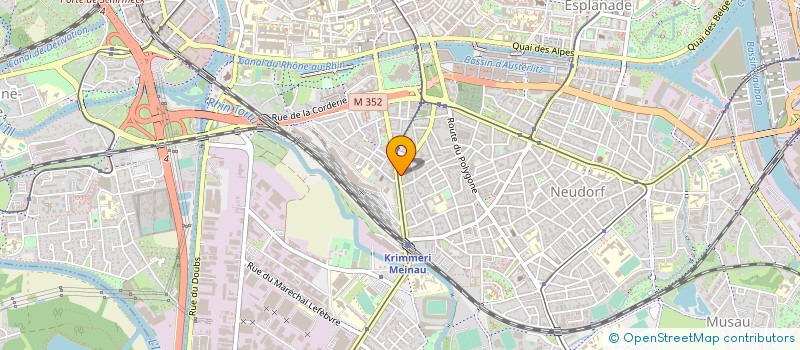 localisation de l'entreprise TUTORLAND STRASBOURG à STRASBOURG