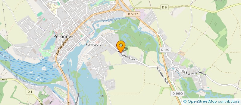 localisation de l'entreprise TUTRICE IMMOBILIER CHAUNY  DOINGT