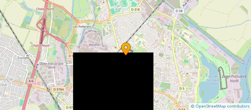 localisation de l'entreprise TUTTI ARTE PARTAGE DES ARTS à CHALON-SUR-SAONE