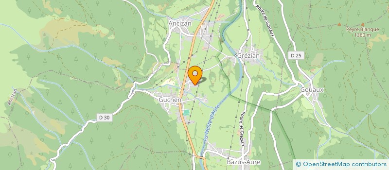 localisation de l'entreprise TUTTI'CO  ARREAU