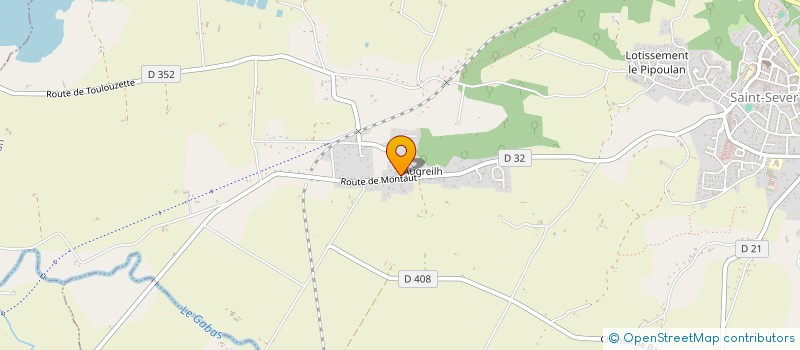 localisation de l'entreprise TUTTI COLORS  SAINT-SEVER