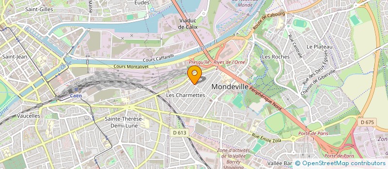 localisation de l'entreprise TUTTI, GROUPE AMICAL POUR LES JEUNES à MONDEVILLE