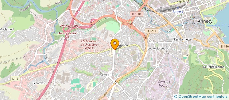 localisation de l'entreprise TUTTI GUSTI à ANNECY