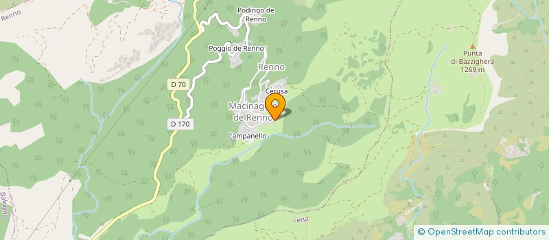 localisation de l'entreprise TUTTI INSEME PER ARBURI  ARBORI