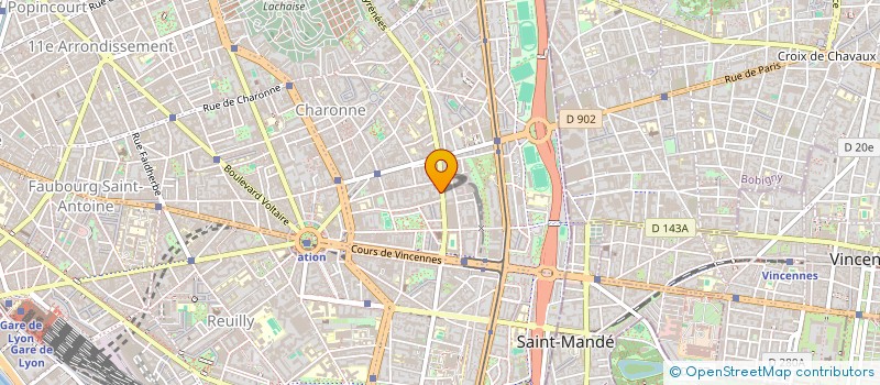 localisation de l'entreprise TUTTI PRINT  PARIS