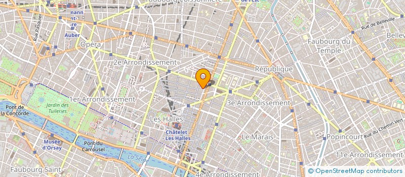 localisation de l'entreprise TUTTI QUANTI  PARIS