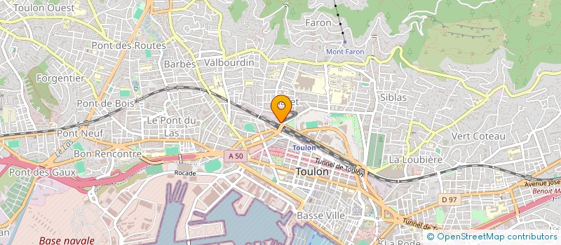 localisation de l'entreprise TUTTI QUANTI à TOULON