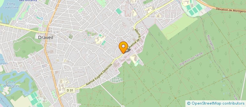 localisation de l'entreprise TUTTI QUANTI à DRAVEIL