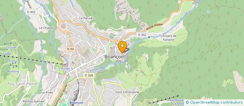 localisation de l'entreprise TUTTI QUANTI  BRIANCON