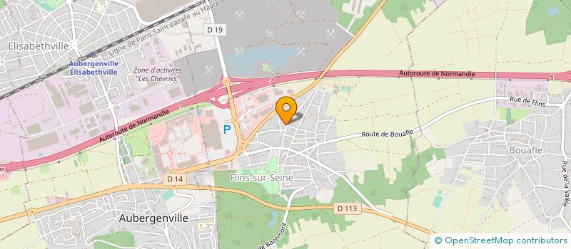 localisation de l'entreprise TUTTI SPORTS CONSULTING INTERNATIONAL  FLINS-SUR-SEINE