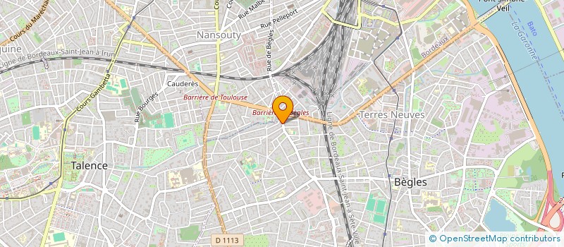 localisation de l'entreprise TUTTO à BEGLES