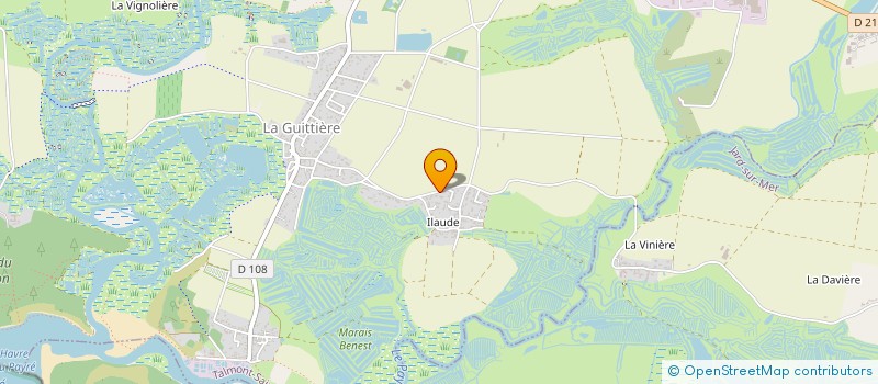 localisation de l'entreprise TUTTO PASTA  TALMONT-SAINT-HILAIRE