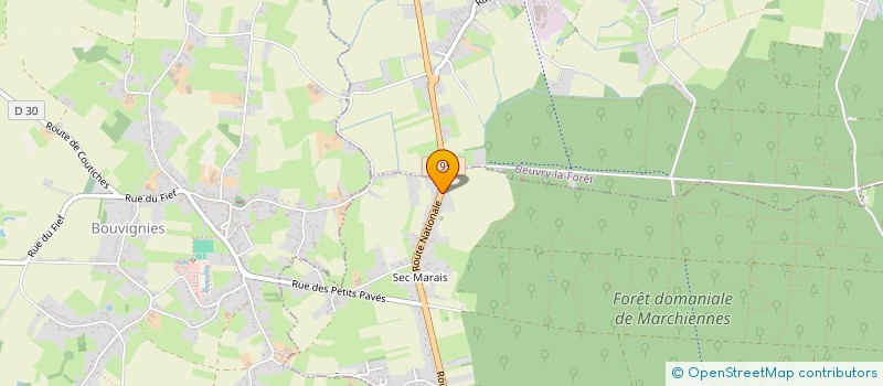 localisation de l'entreprise TUTTOBENE / CLAUS  MARCHIENNES