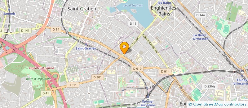 localisation de l'entreprise TUTTOFIRMATO75 à EPINAY-SUR-SEINE