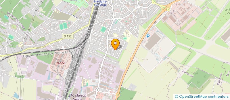 localisation de l'entreprise TUVERRAS à BRETIGNY-SUR-ORGE