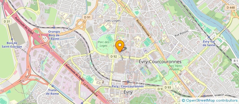localisation de l'entreprise TUXEDO RENOVATION à EVRY-COURCOURONNES