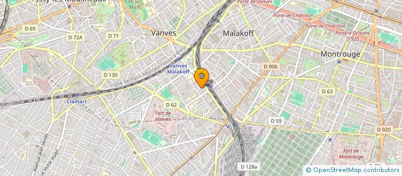 localisation de l'entreprise TUXIAN  MALAKOFF