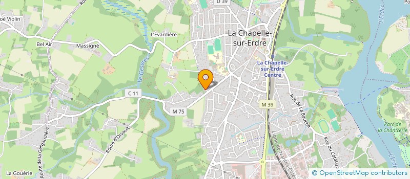 localisation de l'entreprise TUXIMMO  LA CHAPELLE-SUR-ERDRE