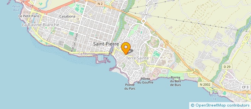 localisation de l'entreprise TUY-RUN  SAINT-PIERRE