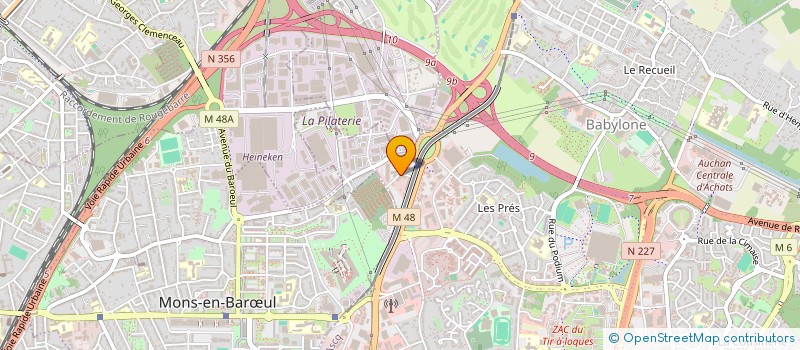 localisation de l'entreprise TUYAU BLEU à VILLENEUVE-D'ASCQ