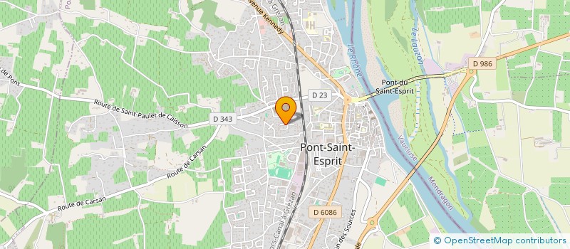 localisation de l'entreprise TUYAU & CO  PONT-SAINT-ESPRIT