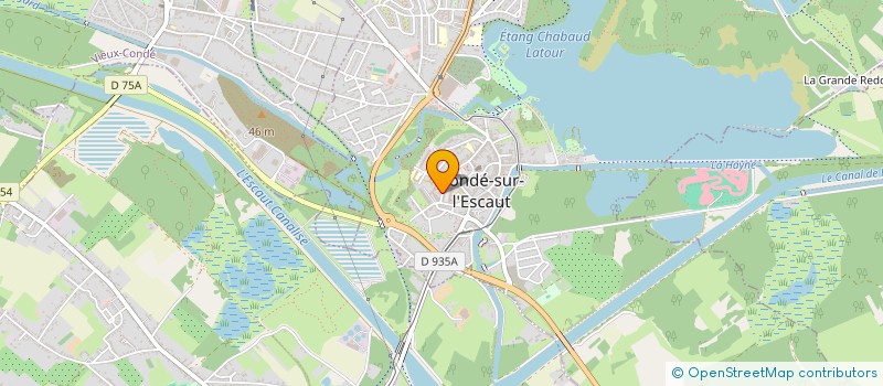 localisation de l'entreprise TUYAUTERIE ACIER SYNTHETIQUE  CONDE-SUR-L'ESCAUT