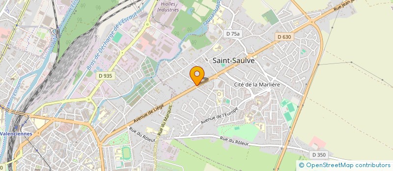 localisation de l'entreprise TUYAUTERIE CHAUDRONNERIE MONTAGE ETUDES à SAINT-SAULVE
