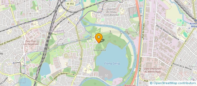 localisation de l'entreprise TUYAUTERIE INDUSTRIELLE STANKO & CHEKATT  OSTWALD