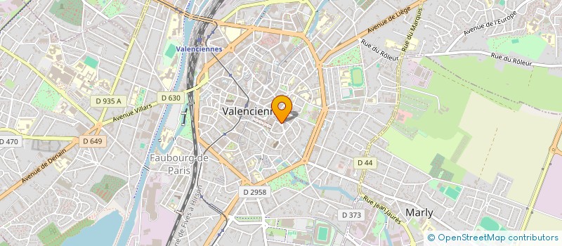 localisation de l'entreprise TUYAUTERIE MECANIQ ENGENEERING à VALENCIENNES