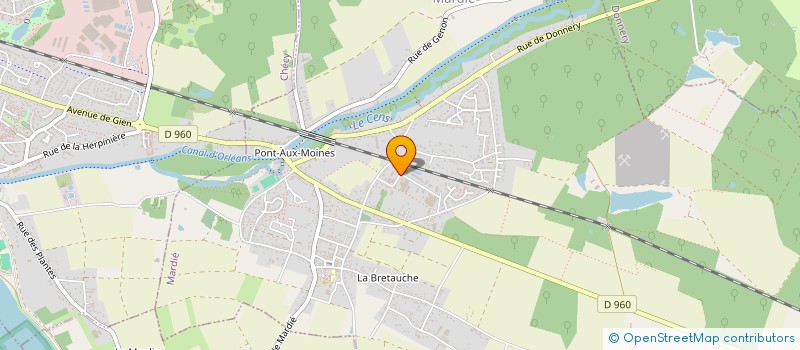 localisation de l'entreprise TUYAUTERIE PROCESS DU CTRE TPC SARL à MARDIE