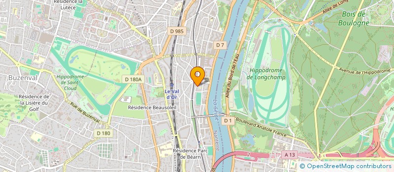 localisation de l'entreprise TUYAUTERIES INDUSTRIELLES à SAINT-CLOUD