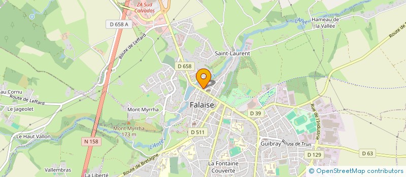 localisation de l'entreprise TUYAUTERIES SERVICES  AUBIGNY