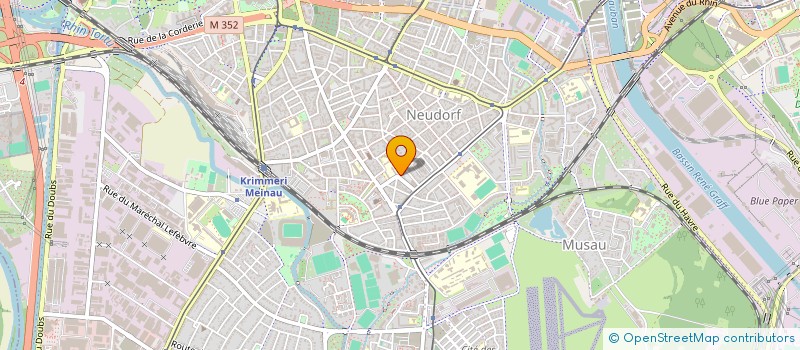 localisation de l'entreprise TUYAUTERIES SERVICES  STRASBOURG