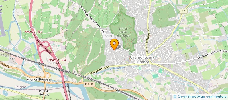 localisation de l'entreprise TUYGUN CARRELAGE  CAUMONT-SUR-DURANCE