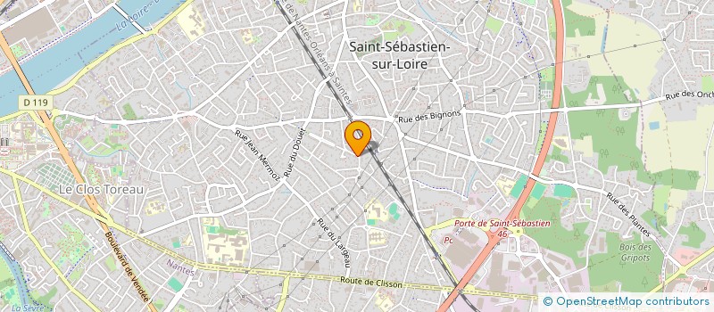 localisation de l'entreprise TUZOKAB à SAINT-SEBASTIEN-SUR-LOIRE