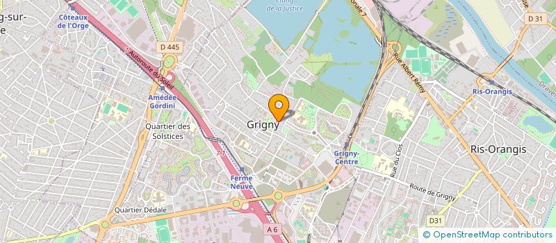 localisation de l'entreprise TUZZO  GRIGNY