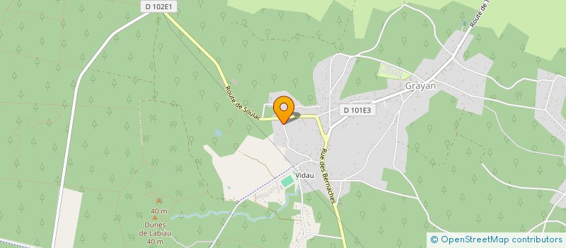 localisation de l'entreprise TV 642 PRODUCTION  GRAYAN-ET-L'HOPITAL