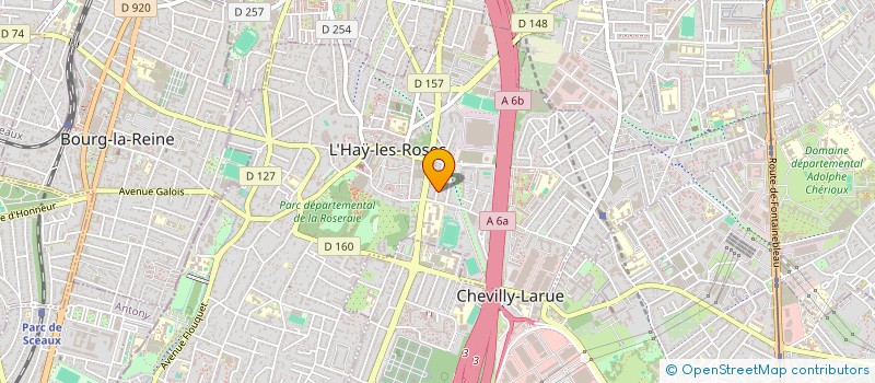 localisation de l'entreprise TV CONSULT à L'HAY-LES-ROSES
