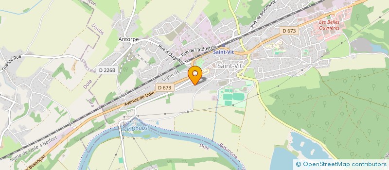 localisation de l'entreprise TV MTD  SAINT-VIT