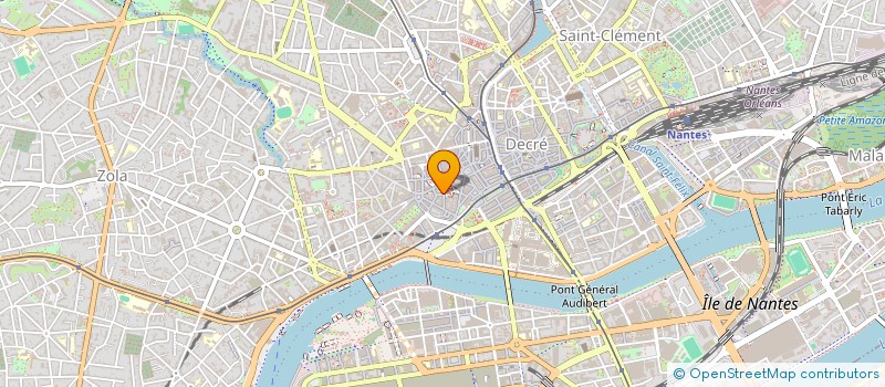 localisation de l'entreprise TV NANTES ATLANTIQUE  NANTES