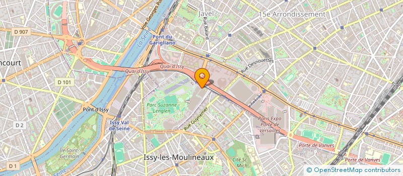 localisation de l'entreprise TV NUMERIC à PARIS