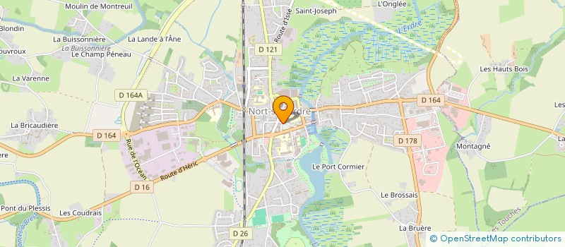 localisation de l'entreprise TV SUR ERDRE à NORT-SUR-ERDRE