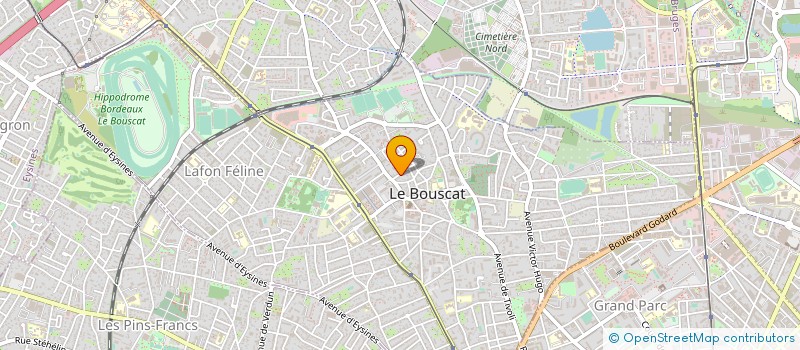 localisation de l'entreprise TVA à LE BOUSCAT