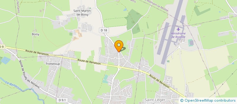 localisation de l'entreprise TVAC  POUILLY-LES-NONAINS