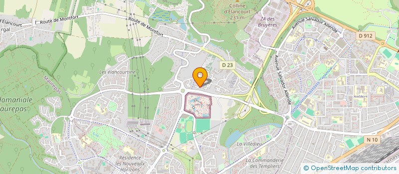 localisation de l'entreprise TVAM  ELANCOURT