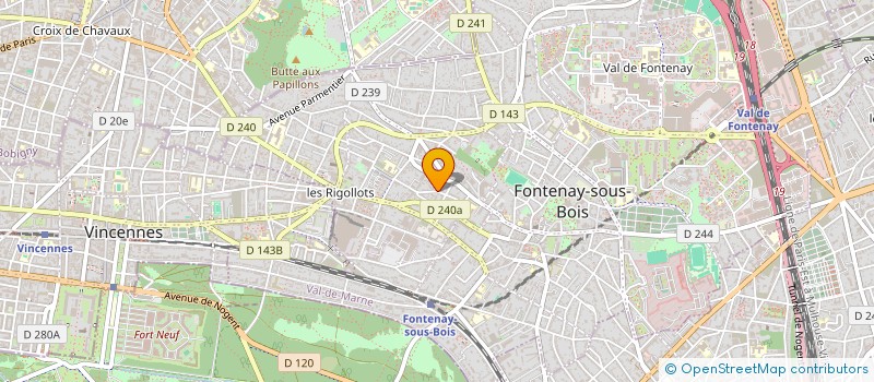 localisation de l'entreprise TVB à FONTENAY-SOUS-BOIS
