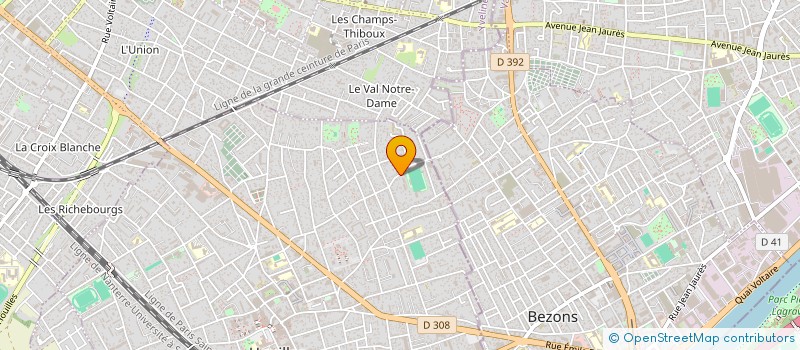 localisation de l'entreprise TVC  HOUILLES