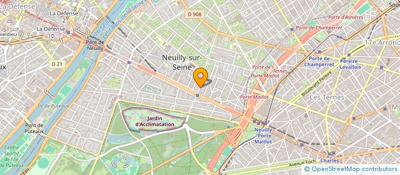 localisation de l'entreprise TVCITES EXPLOITATION FRANCE SAS à NEUILLY-SUR-SEINE